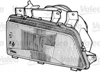VALEO 061203 Diffusing Lens, headlight